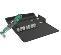 Wera 05075830001 Juego Safe-Torque A 1 Set 1, Juego de llaves dinamométricas, con arrastre de cuadradillo de 1/4", 2-12 Nm, 10 piezas, Negro-verde