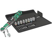 Wera Juego de llaves dinamométricas Safe-Torque a 2 Set 1 1/4" 2-12 Nm 23 piezas Negro-verde