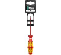 Wera 05100000001, Destornillador Plano Aislado según VDE, 0.4 x 2.5 x 80 mm