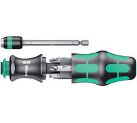 Wera 051019 Juego de brocas Kraftform compacto de 20 A, negro y verde