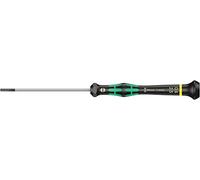 Wera 05118008001 Destornillador Plano para Usos Electrónicos, 0.4 x 2.5 x 80 mm