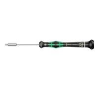 Wera 05118110001 Destornillador Aprieta-Tuercas para Usos Electrónicos, 2 mm x 60 mm
