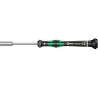 Wera 05118126001 2069 - Destornillador electrónico de zócalo, 5,5 mm x 60 mm, color negro y verde