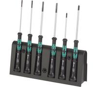 Wera 05118150001 2035 / 6A Kraftform Micro Ranura/Philips Screwdrivers, 6-Piece