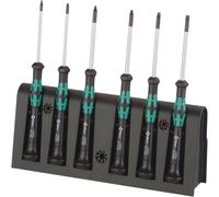 Wera 05118154001 2067 / 6BO Kraftform Micro Torx Seguridad Screwdrivers,6-Pce De