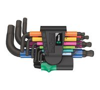 Wera 05133164001 950/9 Hexagonales Plus Multicolor 2 L-KEY Juego Métrico