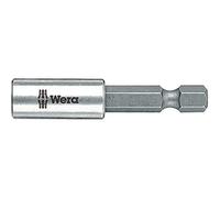 Wera Soporte de broca 05134480001 – 6,3 mm x 50 mm – Manga de acero inoxidable – Plata