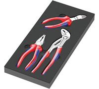 Wera 05150180001 9780 Depósito de espuma juego de alicates KNIPEX Set 1, 3 piezas