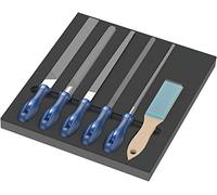 Wera Juego de limas 05150183001 9783 PFERD – Depósito de espuma – Set 1, 6 piezas Azul
