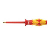 Wera 160 i VDE, Destornillador Plano Aislado según VDE, 0.4 x 2.5 x 80 mm