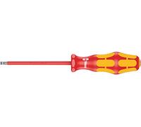 Wera 160 i VDE, Destornillador Plano Aislado según VDE, 0.4 x 2.5 x 80 mm
