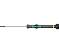 Wera 2035, Destornillador Plano para usos electrónicos, 0.60 x 3.5 x 80 mm