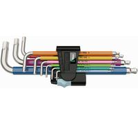 Wera 3950/9 Multicolor Stainless Steel L-key Set Métrico 05022669001