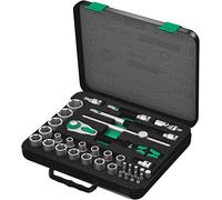 Wera 5003645001 - Juego de vasos para llaves (tamaño: 1/2pulgadas, pack de 37)