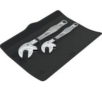 Wera 6004 Joker 2 Set 1 Juego de llaves de boca autoajustante, 2 piezas