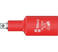 Wera 781 B/A VDE Adaptador Insulado 3/8" Cuadrado a 1/4" Cuadrado 1000V