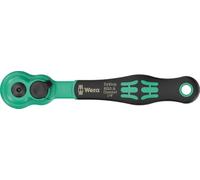 Wera 8010 A Carraca Zyklop Comfort, con palanca de conmutación, con arrastre de 1/4", 1/4" x 144 mm