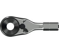 Wera 8011 Carraca de puntas Zyklop Mini 4, 1/4", 1/4" x 50 mm | Zyklop Mini trinquete de 4 bits con liberación rápida Rapidaptor, unidad de 0.25 pulgadas