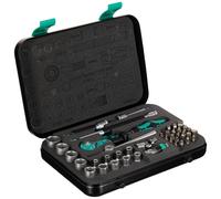 Wera, 8100 SA 2 Juego de carraca Zyklop Speed 1/4 Zoll metrisch, 42-tlg. Zyklop