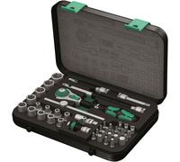 Wera 8100 SA 2 Zyklop Socket Wrench Set 0.6cm Disco Métrico 42 Piezas