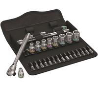 Wera 8100 Sa 8 Zyklop Metal Toma de Enchufe Set 0.6cm Disco Métrico 05004018001
