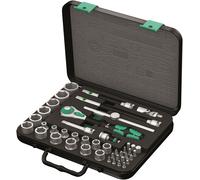 Wera 8100 SB 2 Zyklop Socket Wrench Set 1cm Disco Métrico 43 Piezas 05003594001