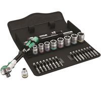 Wera 8100 SC 9 Zyklop Speed Ratchet Set 1.3cm Drive SAE 28 Piezas 05004079001