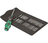 Wera 826 T Kraftform Kompakt Turbo 1 Destornilladores Set 19 Piezas SAE