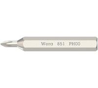 Wera 851/0 Puntas Micro para tornillos Phillips, PH 00 x 30 mm