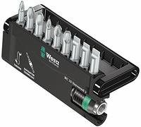 Wera 8600-9/TZ Bit-Check Rapidaptor - Juego de puntas de destornilladores (9 piezas)