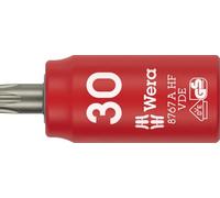 Wera 8767 A VDE HF TORX® Vaso de puntas Zyklop, aislado, con arrastre de 1/4", con función de retención, TX 30 x 36 mm