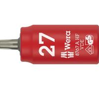 Wera 8767 A VDE HF TORX® Vaso de puntas Zyklop, aislado, con arrastre de 1/4", con función de retención, TX 27 x 36 mm