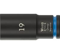 Wera 8790 B Impaktor Deep Llave de vaso con arrastre de 3/8", 19 x 63 mm