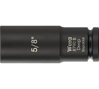 Wera 8790 B Impaktor Deep Llave de vaso con arrastre de 3/8", 5/8" x 63 mm