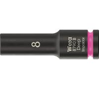 Wera 8790 B Impaktor Deep Llave de vaso con arrastre de 3/8", 8 x 63 mm