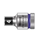 Wera 8790 HMA HF Zyklop Llave de Vaso con Arrastre de 1/4" con Función de Retención, Fucsia, 14 mm