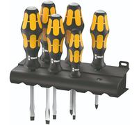 Wera 932/918/6 Kraftform Chiseldriver Screwdriver Set Con Estante 05018287001