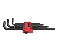 Wera 950 PKL/9 BM N Juego de llaves acodadas métricas, BlackLaser