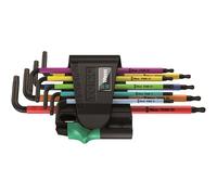 Wera 967/9 Tx Bo Multicolor 1 Manipulación Prueba Torx L-KEY Juego 9 Piezas