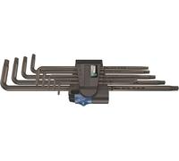 Wera 967/9 Tx XL HF 1 Torx L-KEY Set Con Soporte Función 9 Piezas 05024450001