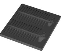 Wera 9851 Depósito de espuma para juego Kraftform Kompakt VDE Set 1, sin herramientas, 344 x 30 x 392 mm