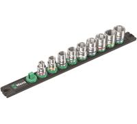 Wera B 4 Zyklop Magnetic Rail Socket Set 1cm Drive 9 Piezas Métrico 05005430001