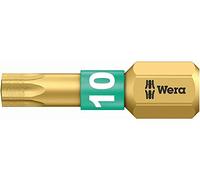 WERA Bit T10 L.25mm BiTor 867/1TX BDC diamantado Unidad WERA C6,3
