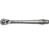 Wera Carraca 8004 B Zyklop Metal, cuadradillo de 3/8" y con palanca de inversión de giro, 3/8 pulgada x 222.0 mm