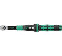 Wera Llave dinamométrica Click-Torque Lock A 6 R/L, toma de puntas pasante 1/4" 2,5–25 Nm, ajustable
