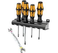 Wera Destorcincel + llave de doble boca Joker. Juego especial limitado 2, 6 piezas