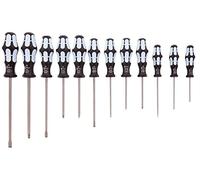 Wera - Destornillador inoxidable Set 12pc (SL/PH/SQ), 3334/12 - 5347903001 por WERA