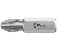 WERA Destornillador PH1 50mm Punta Phillips, Hexagonal 1/4