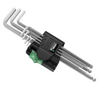 Wera Juego de llaves hexagonales acodadas Magnet gris one_size