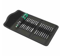 Wera Kraftform Compact 60 17 Piezas Con Portabits Y Bits Extra Largos De 89 Mm